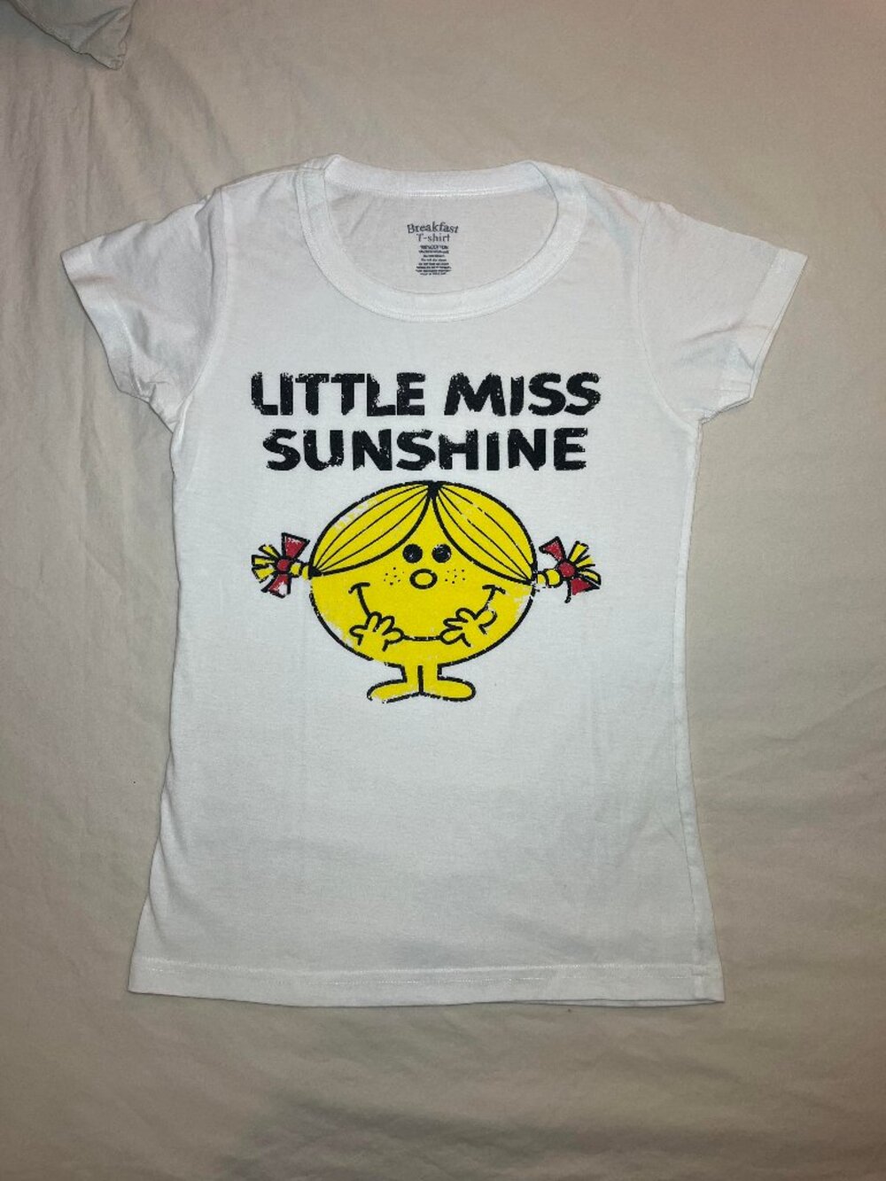 Little Miss Sunshine Short Sleeve Lightweight Cotton T-shirt Tee